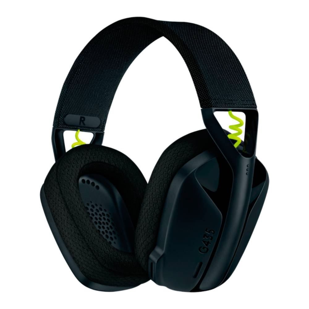 Headset Gamer Logitech Sem Fio G435 - Preto