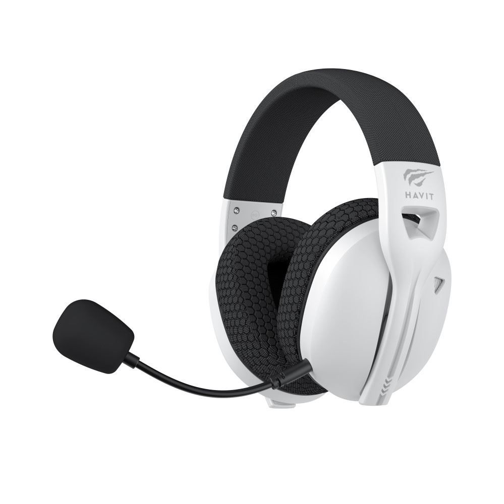 Headset Sem Fio Gamer Havit H5b - Branco