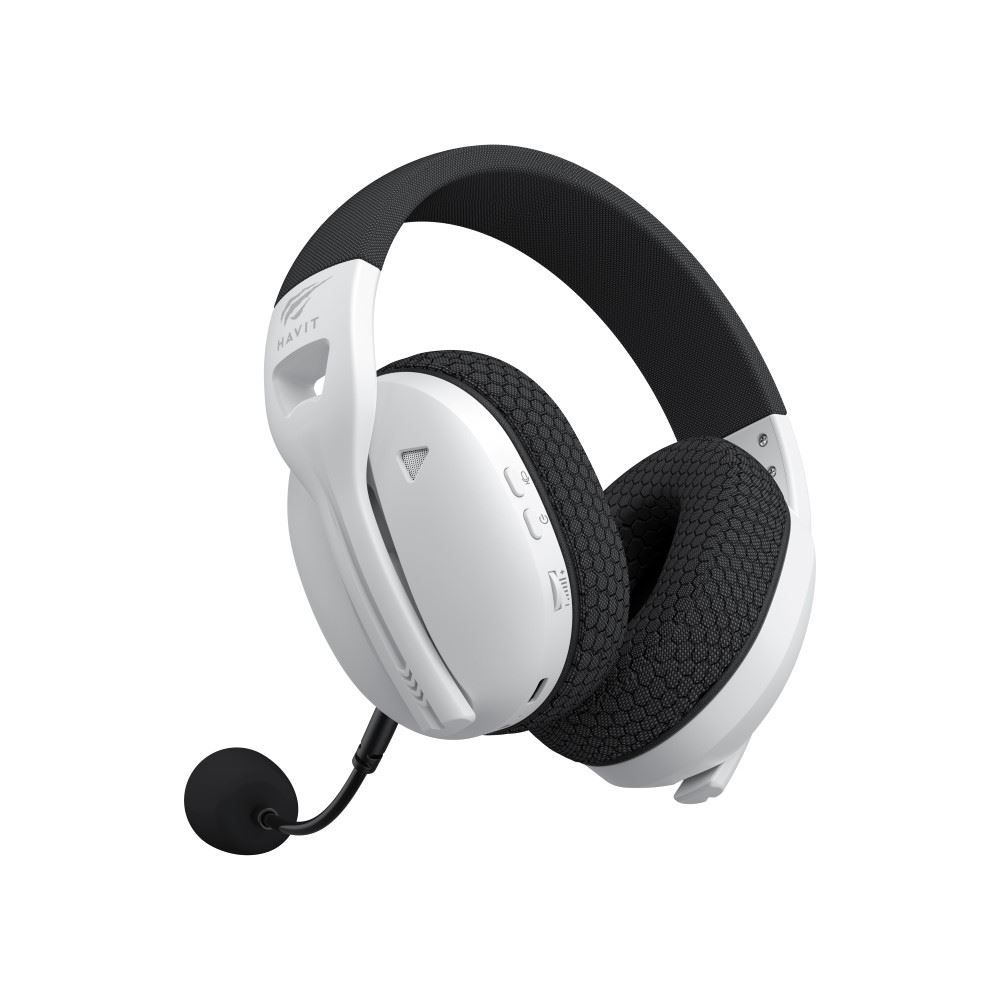 Headset Sem Fio Gamer Havit H5b - Branco