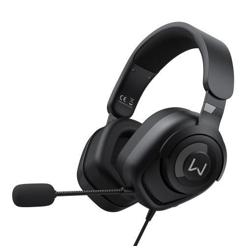 Headset Warrior Huginn Preto