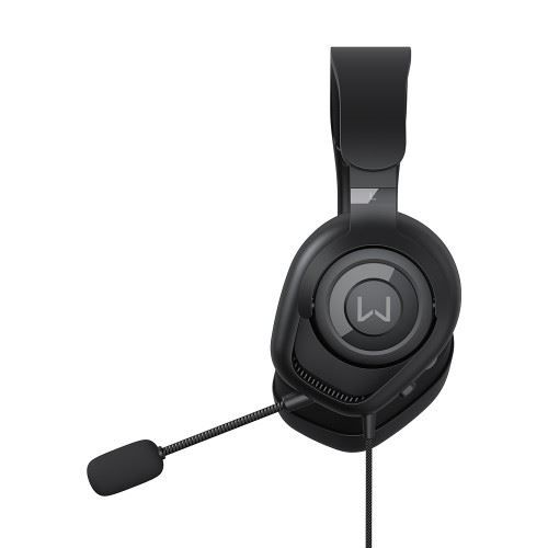 Headset Warrior Huginn Preto