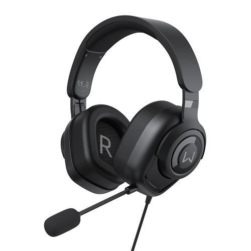 Headset Warrior Huginn Preto