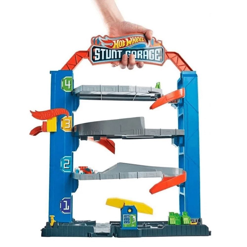 Pista Hot Wheels City Stunt Garage Mattel - GNL70