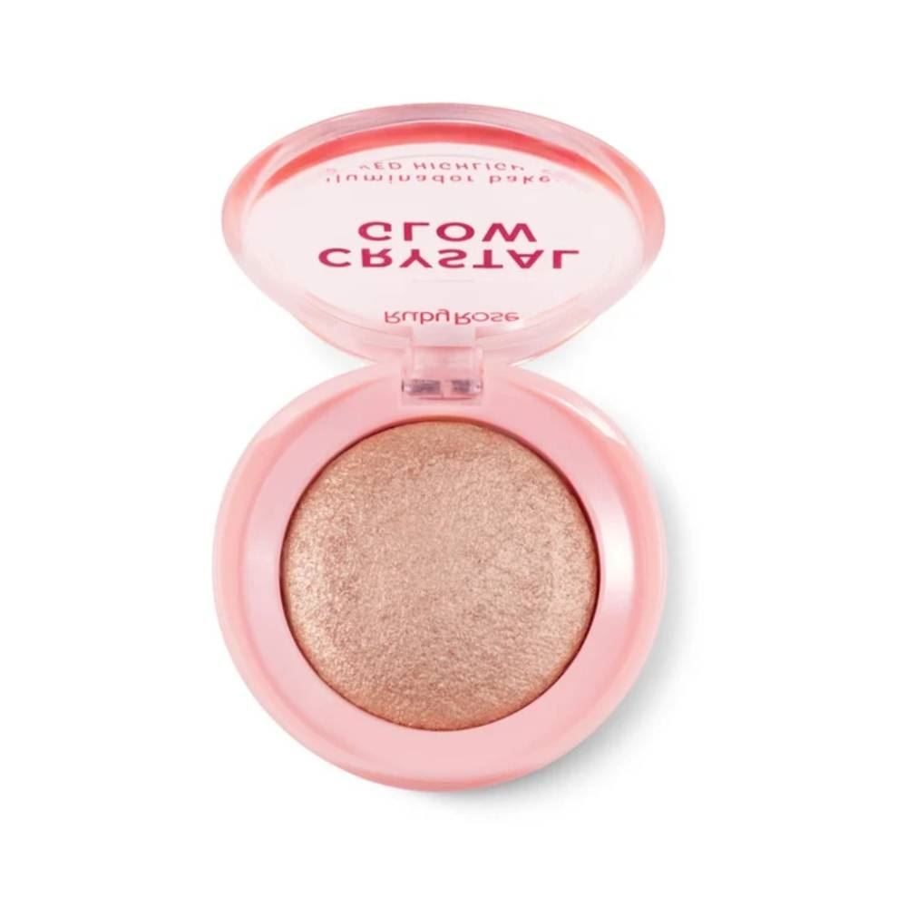 Iluminador Crystal Glow Baked Ruby Rose - Peach Glam