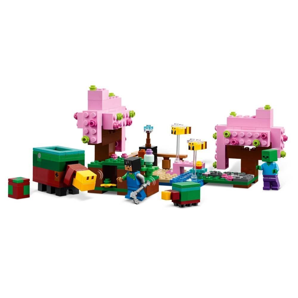 Jardim Em Flor De Cerejeira Minecraft Lego - 21260