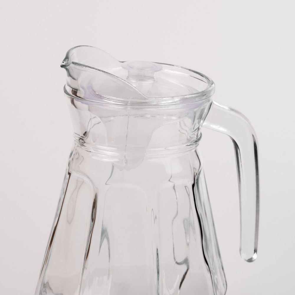 Jarra Com Tampa Diamante Havan Casa 1 Litro - Transparente