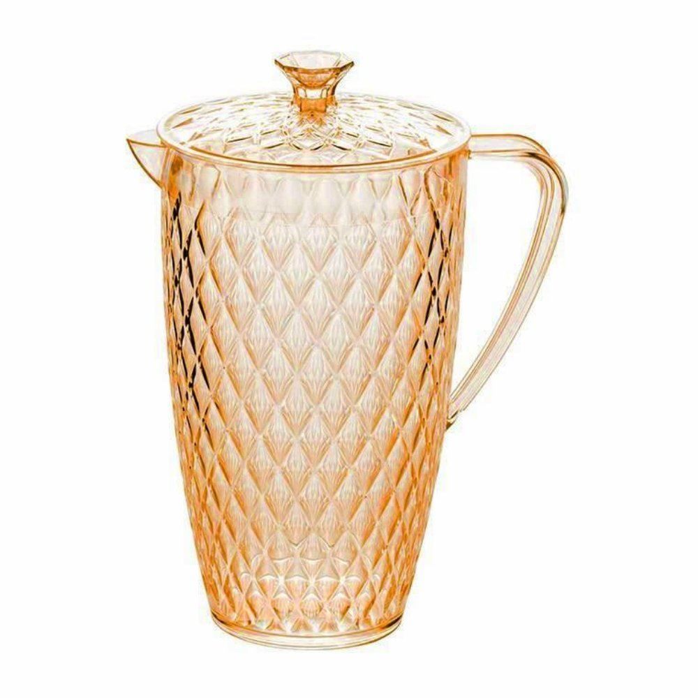 Jarra Com Tampa Glamour Plasútil 2 Litros - Ambâr 