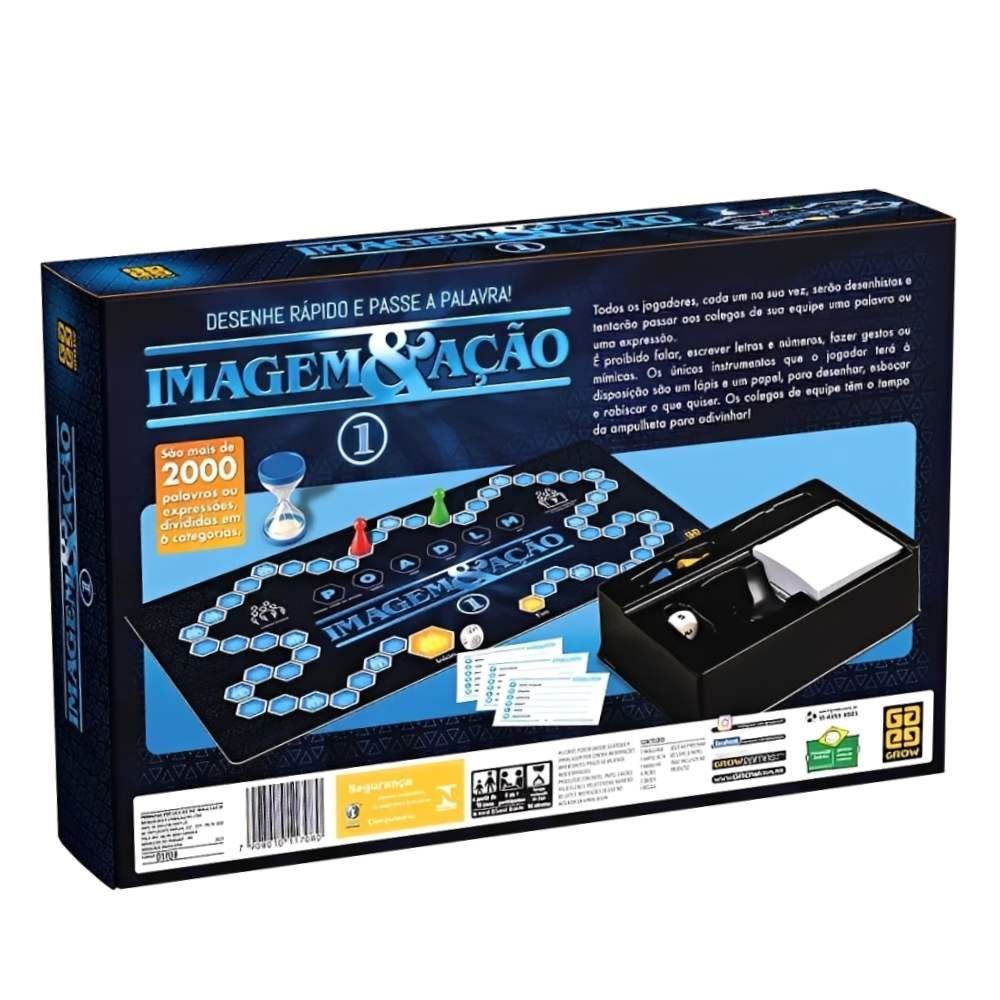 Jogo Imagem & Ação 1 Grow - Preto