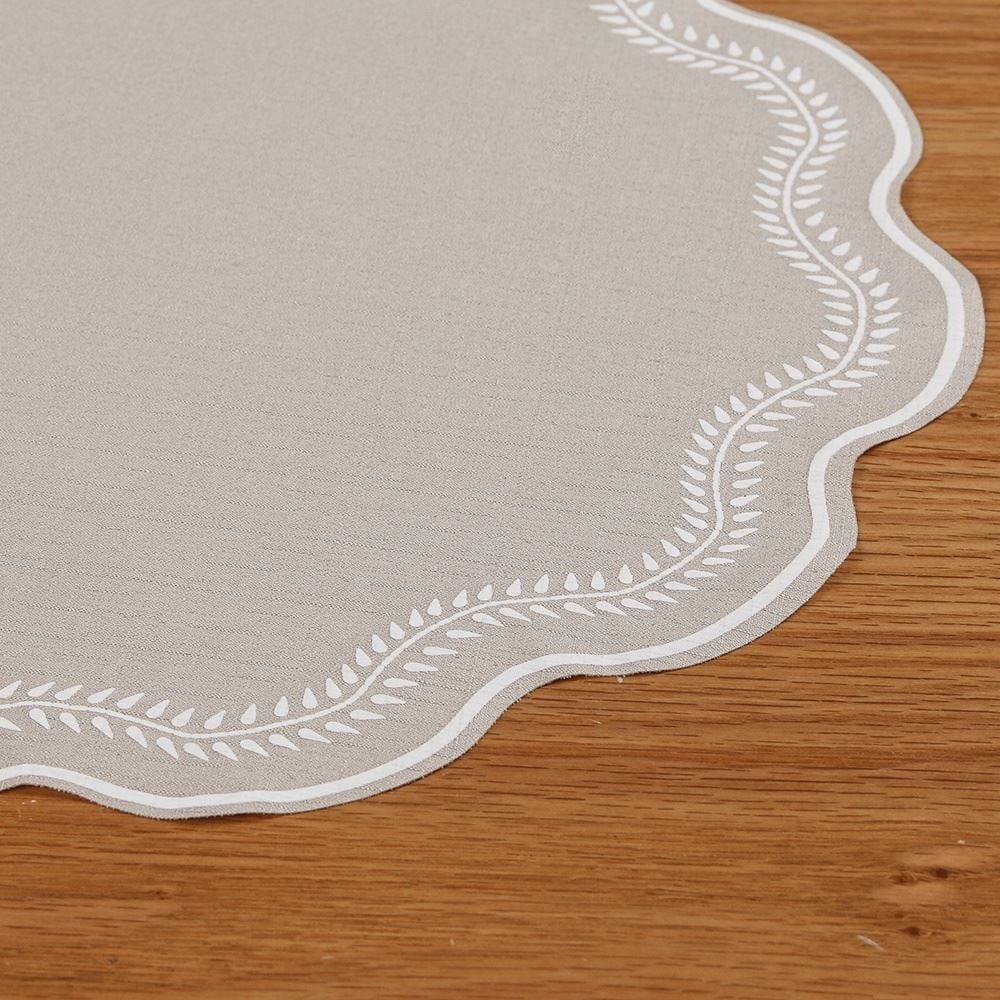 Jogo Americano Avulso Classic Havan Casa 1 Pç - Ramos Bege