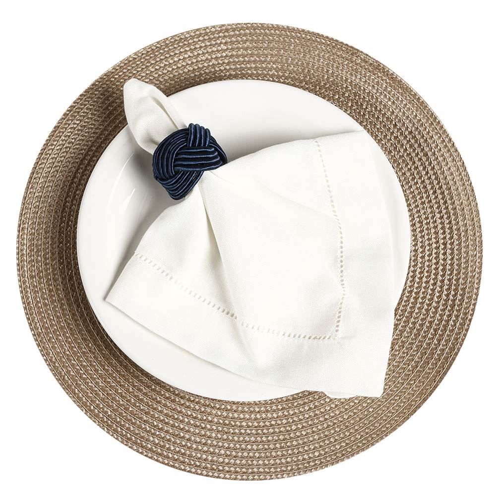 Jogo Anéis Para Guardanapos Lira 4 Peças Havan Casa - Azul