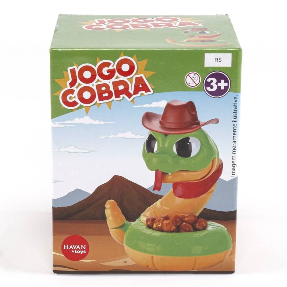 Jogo Da Cobra Tesouro Da Serpente Havan Toys - HBR0673