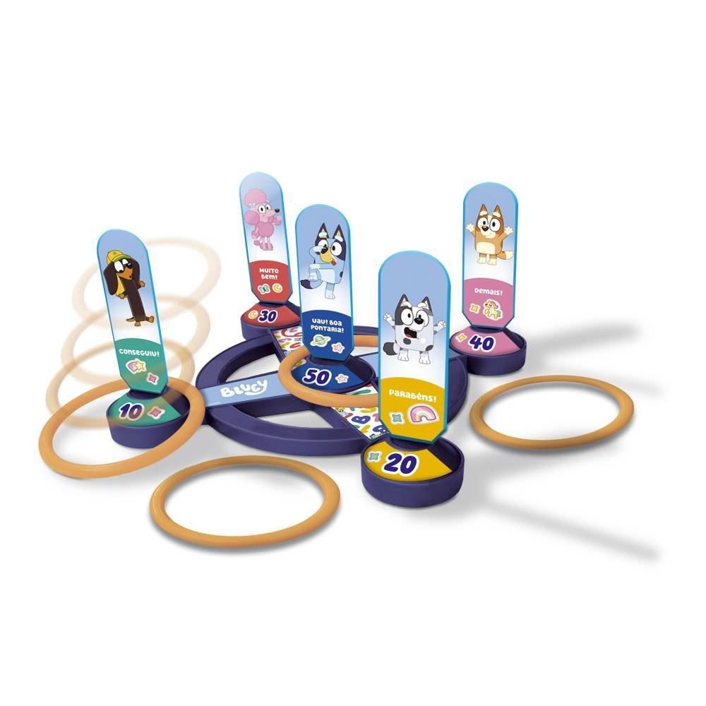 Jogo De Argolas Bluey Elka - 1315