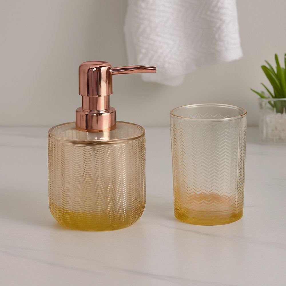 Jogo De Banheiro Âmbar Havan Casa - 2 Peças