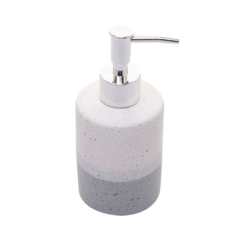 Jogo De Banheiro Cerâmica Degrade Lyor 2 Peças - Cinza