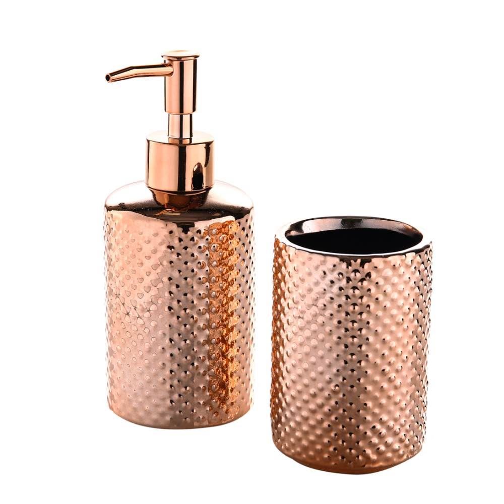 Jogo De Banheiro Havan Casa 2 Pçs - Rose