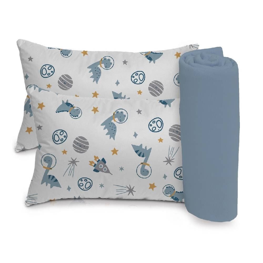 Jogo De Cama Bebê 100% Algodão Havan Baby 3 Pçs - Astros