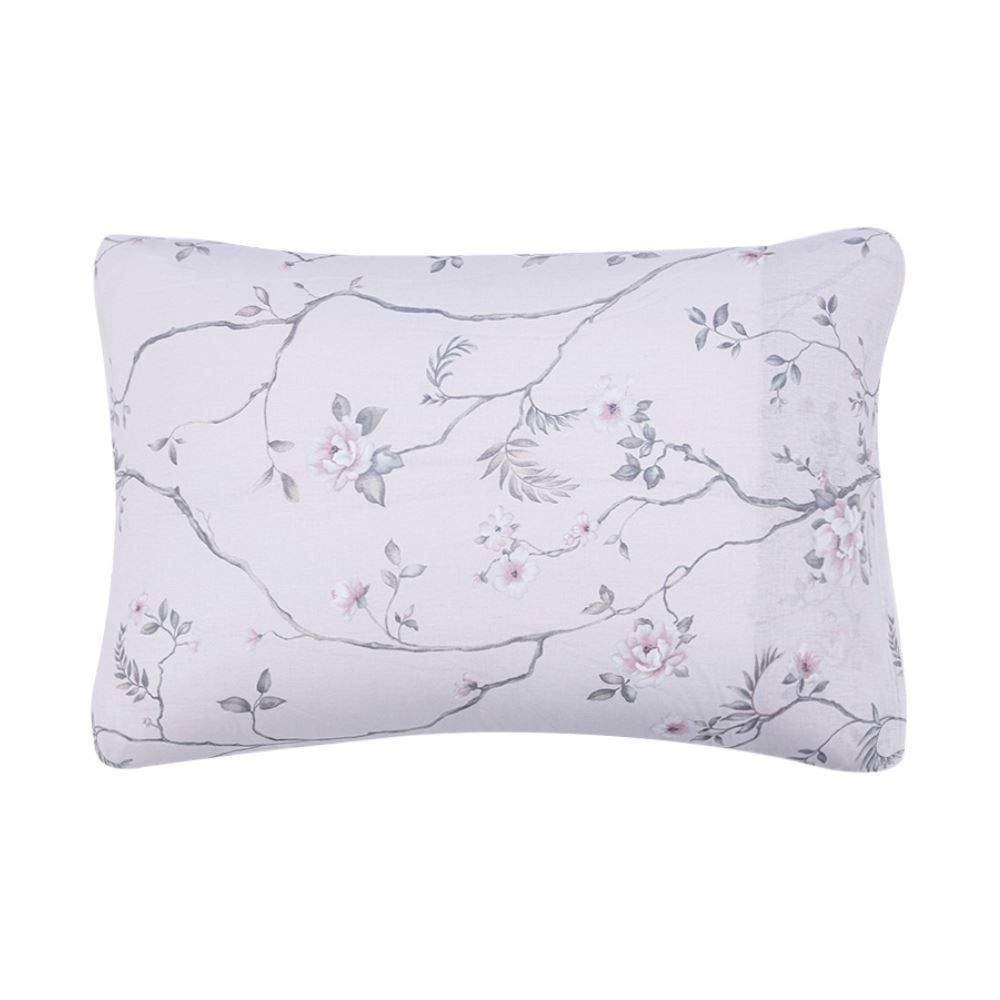 Jogo De Cama Casal 100% Algodão Royale Havan Casa 4 Peças - Soraia Flowers Bege