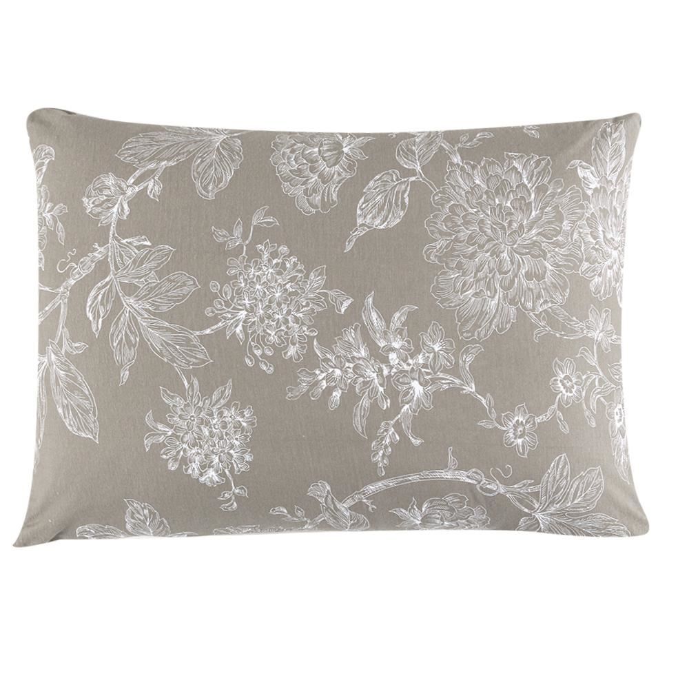 Jogo De Cama Casal Malha 3 Peças Havan Casa - Constance Taupe