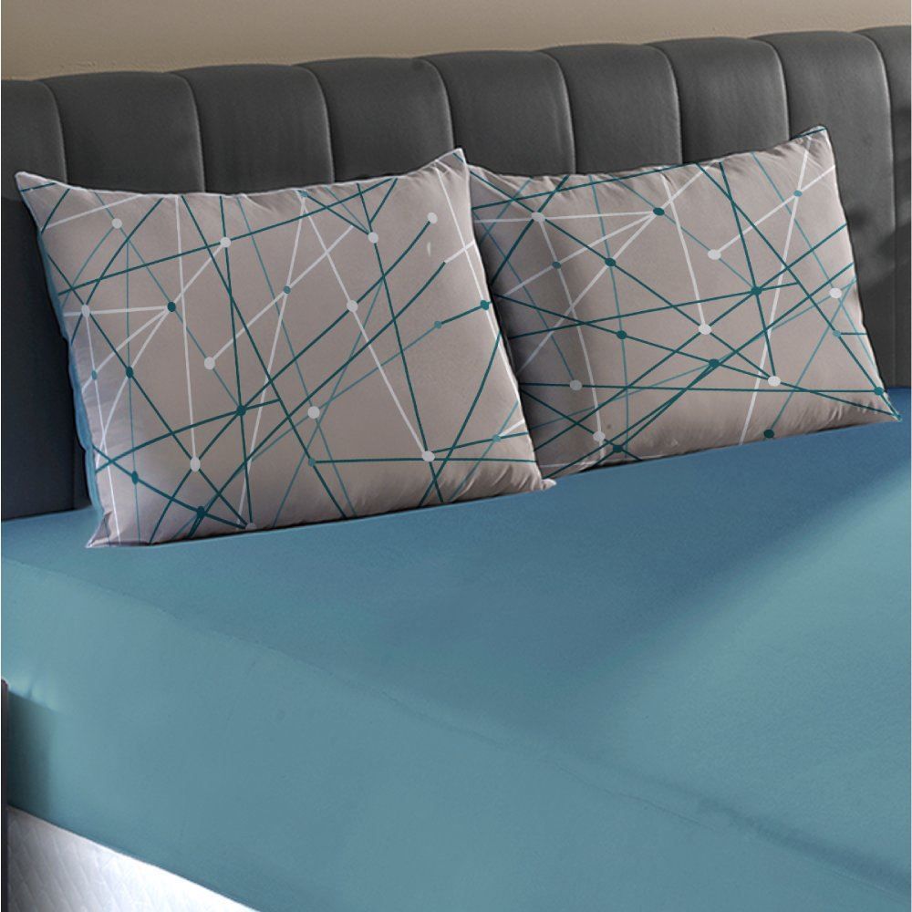 Jogo De Cama Casal Malha 100% Algodão Solecasa 3 Pçs - Caleo Retrô