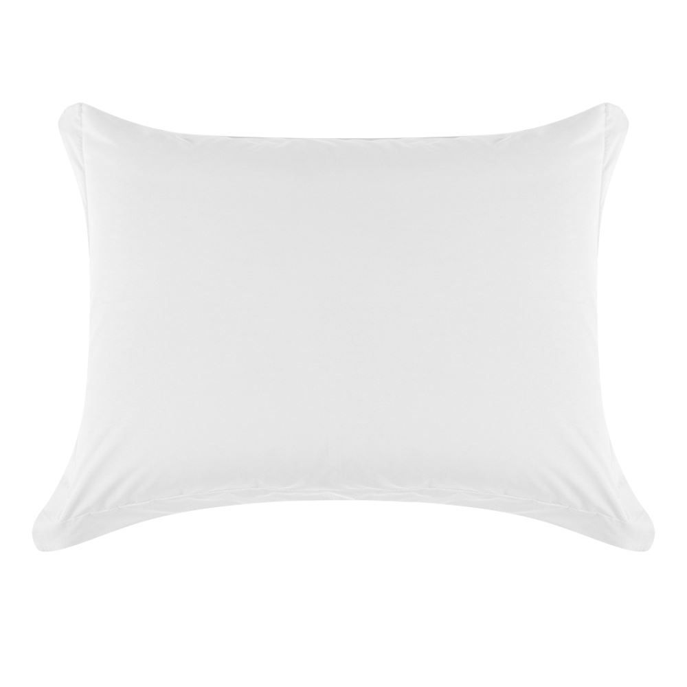 Jogo De Cama Casal Percal Buona Fortuna 4 Pçs - Branco