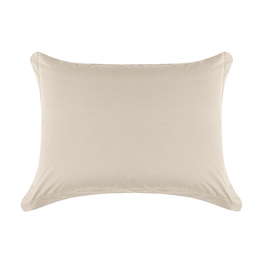 Jogo De Cama Casal Percal Buona Fortuna 4 Pçs - Cru Liso