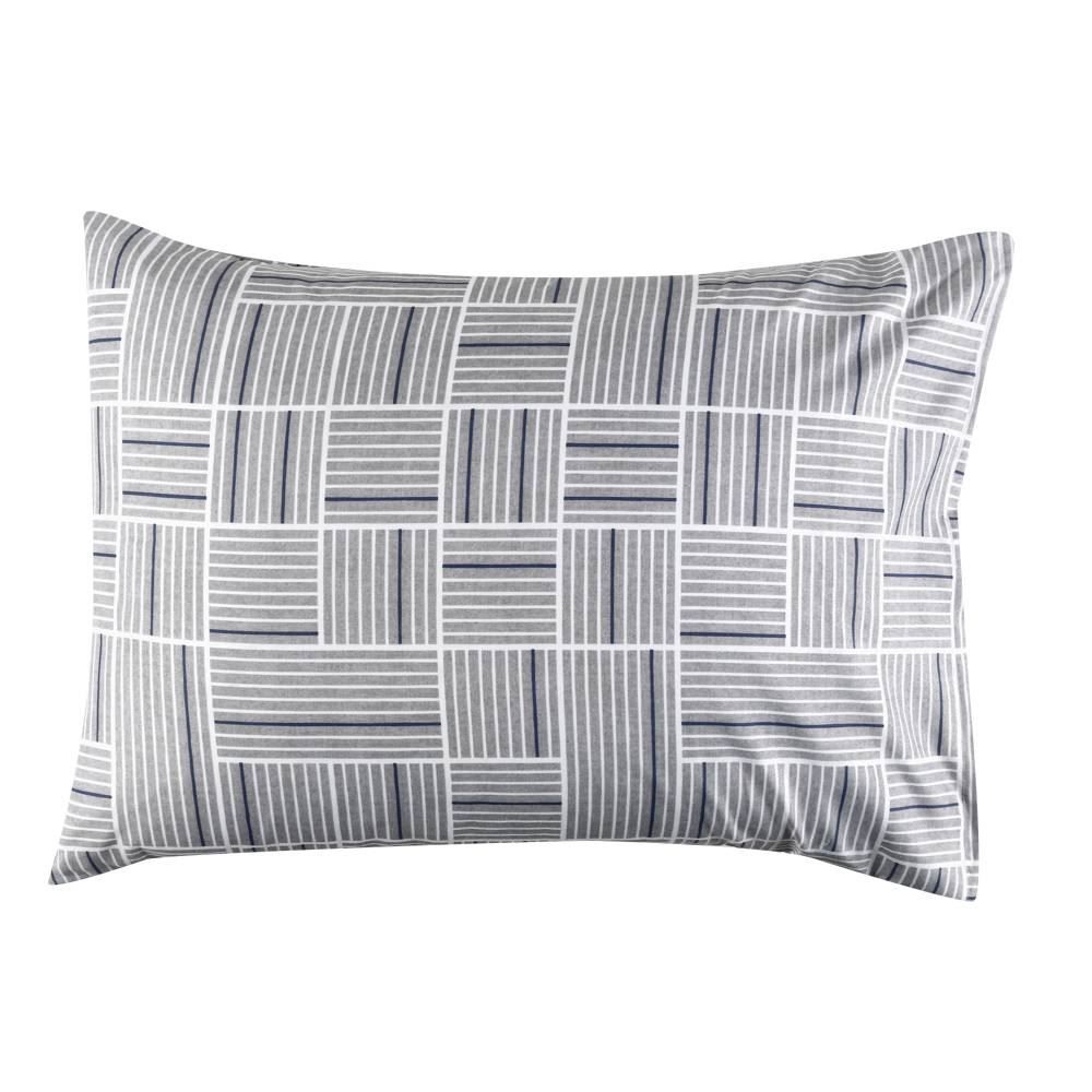 Jogo De Cama Casal Micropercal Havan Casa 4 Pçs - Detroit Geo Cinza