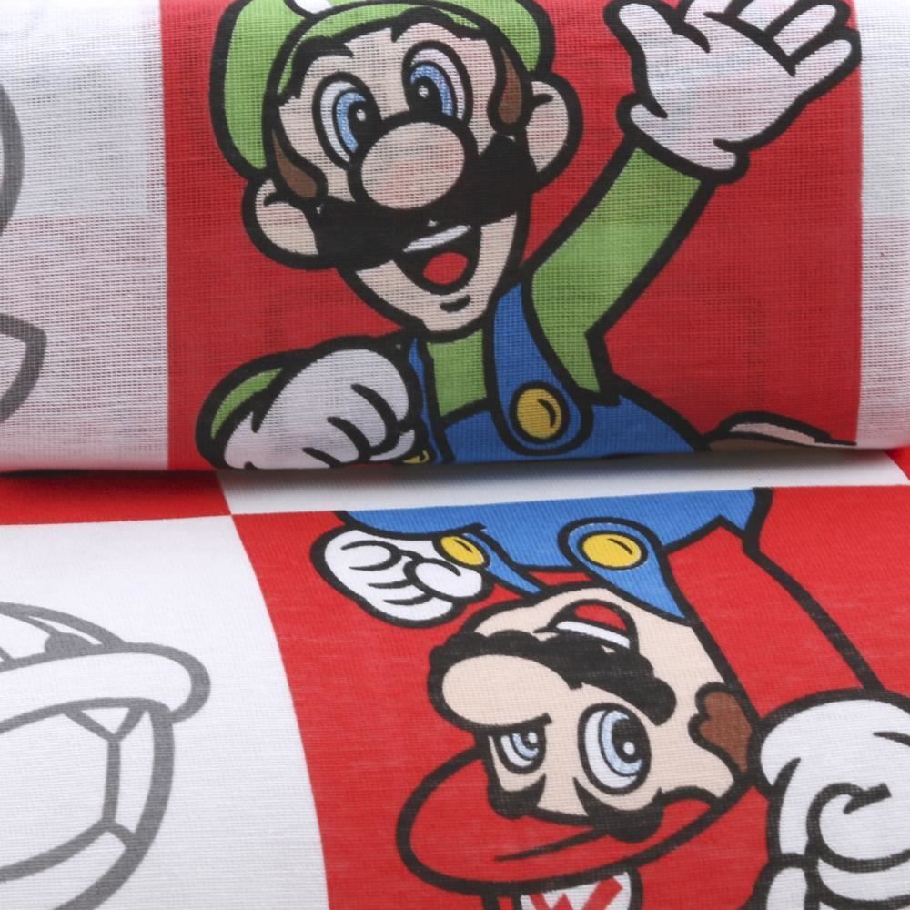 Jogo De Cama Infantil Solteiro2 Pçs - Super Mario