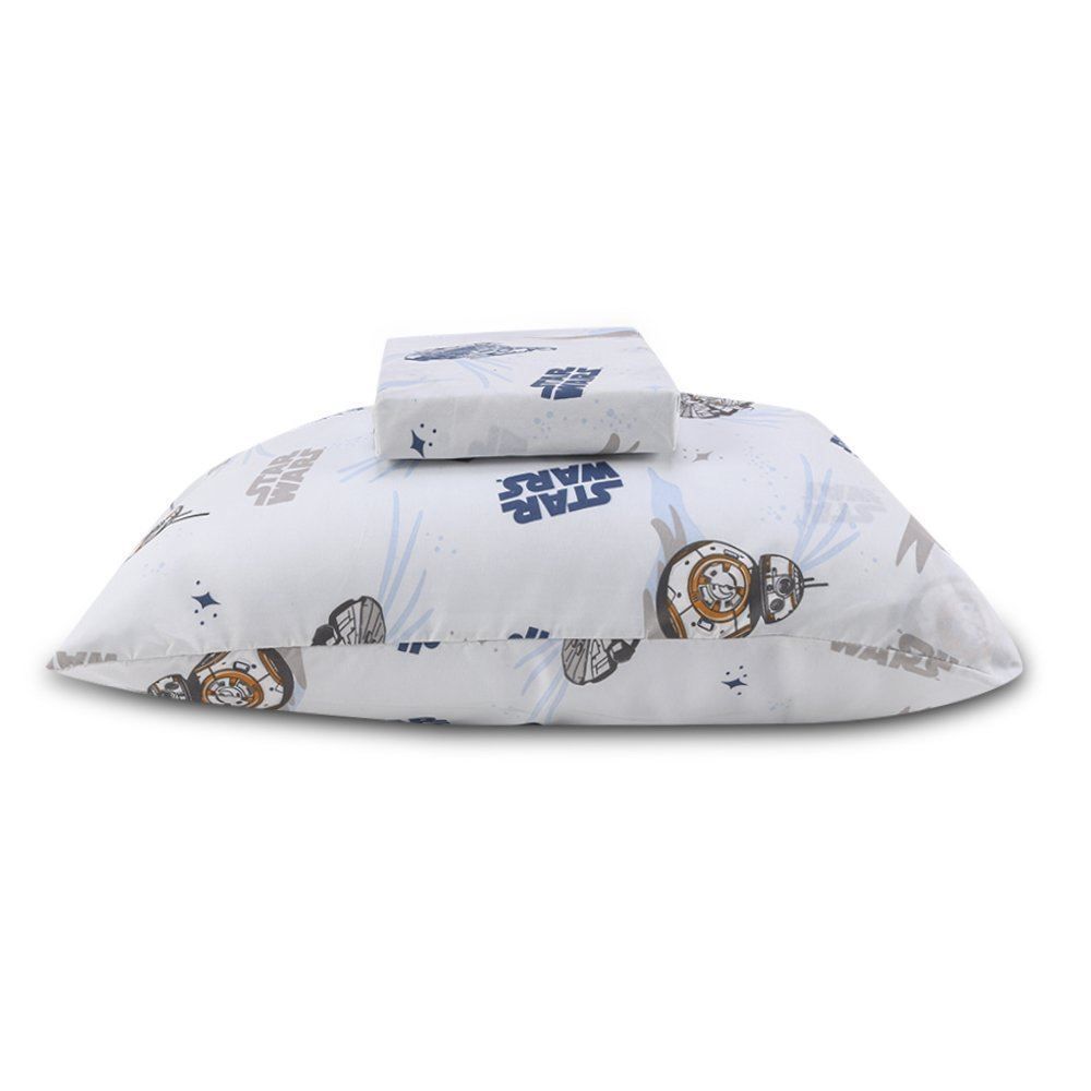 Jogo De Cama Infantil Solteiro Disney By Hedrons 2 Pçs - Starwars 