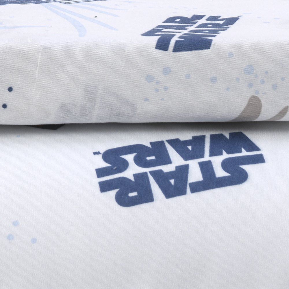 Jogo De Cama Infantil Solteiro Disney By Hedrons 2 Pçs - Starwars 