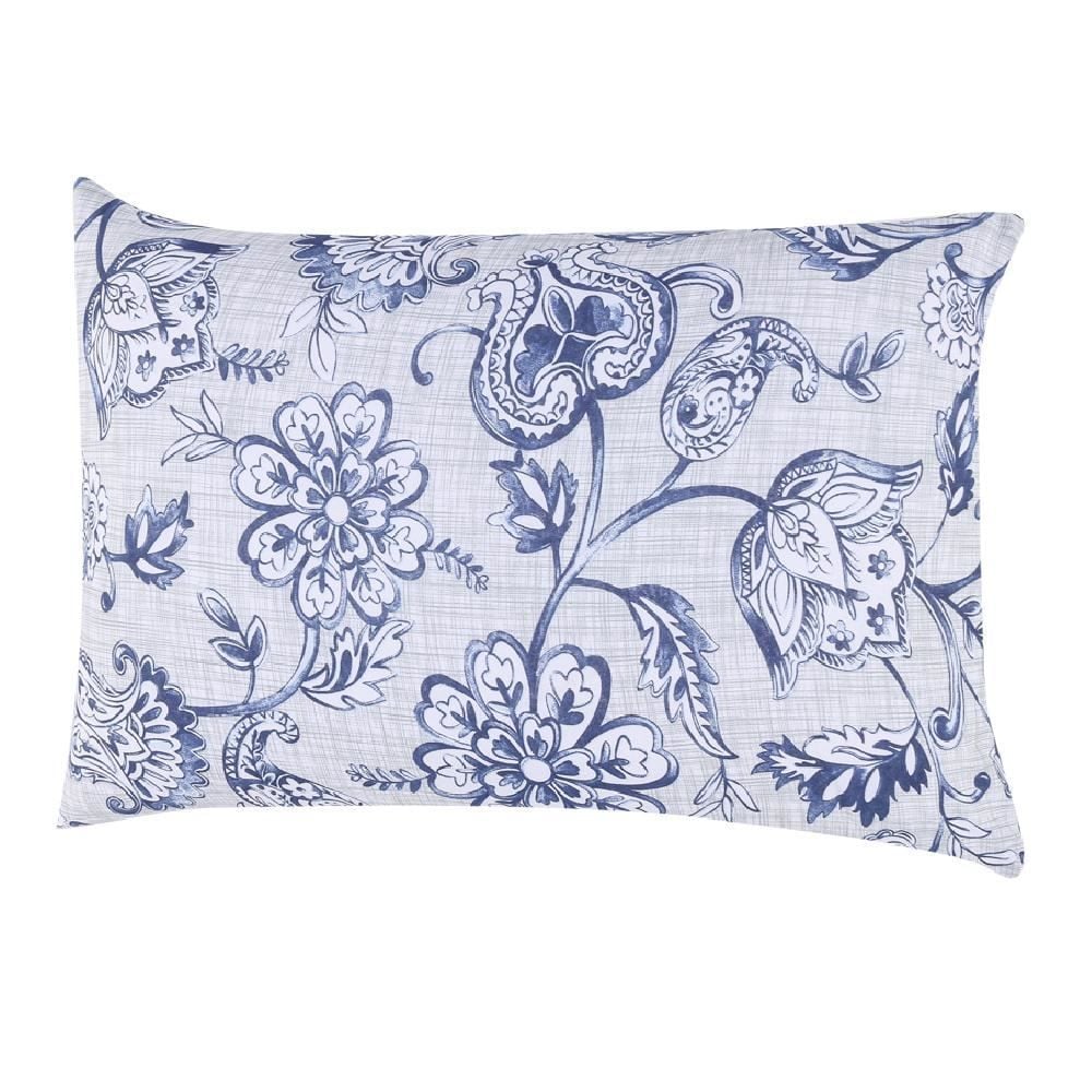 Jogo De Cama King Malha Havan Casa 3 Peças - Zafiro Marinho