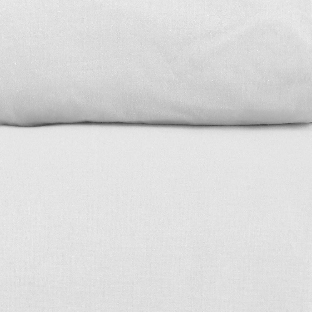 Jogo De Cama King Percal 100% Algodão Buona Fortuna  4 Pçs - Branco