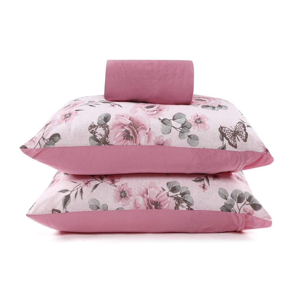 Jogo De Cama King Malha 100% Algodão Solecasa 3 Pçs - Emily Rose