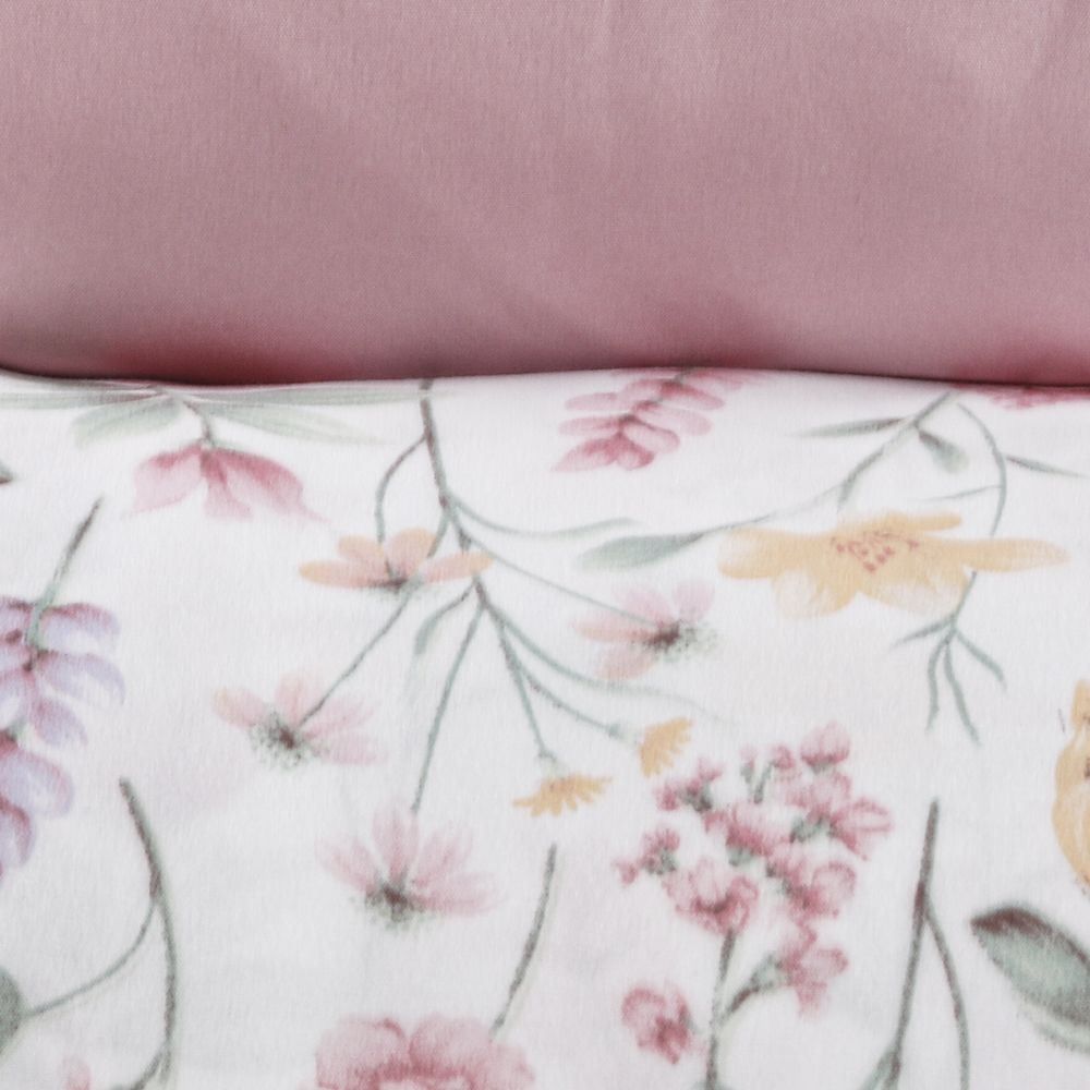 Jogo De Cama King Micropercal 180 Fios Havan Casa 4 Pçs - Gardenia Flower Rosa