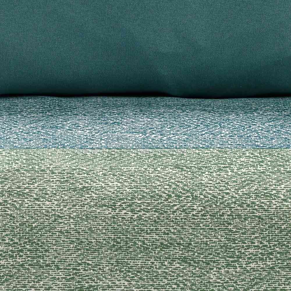 Jogo De Cama King Micropercal Havan Casa 4 Pçs - Paladio Listra Verde