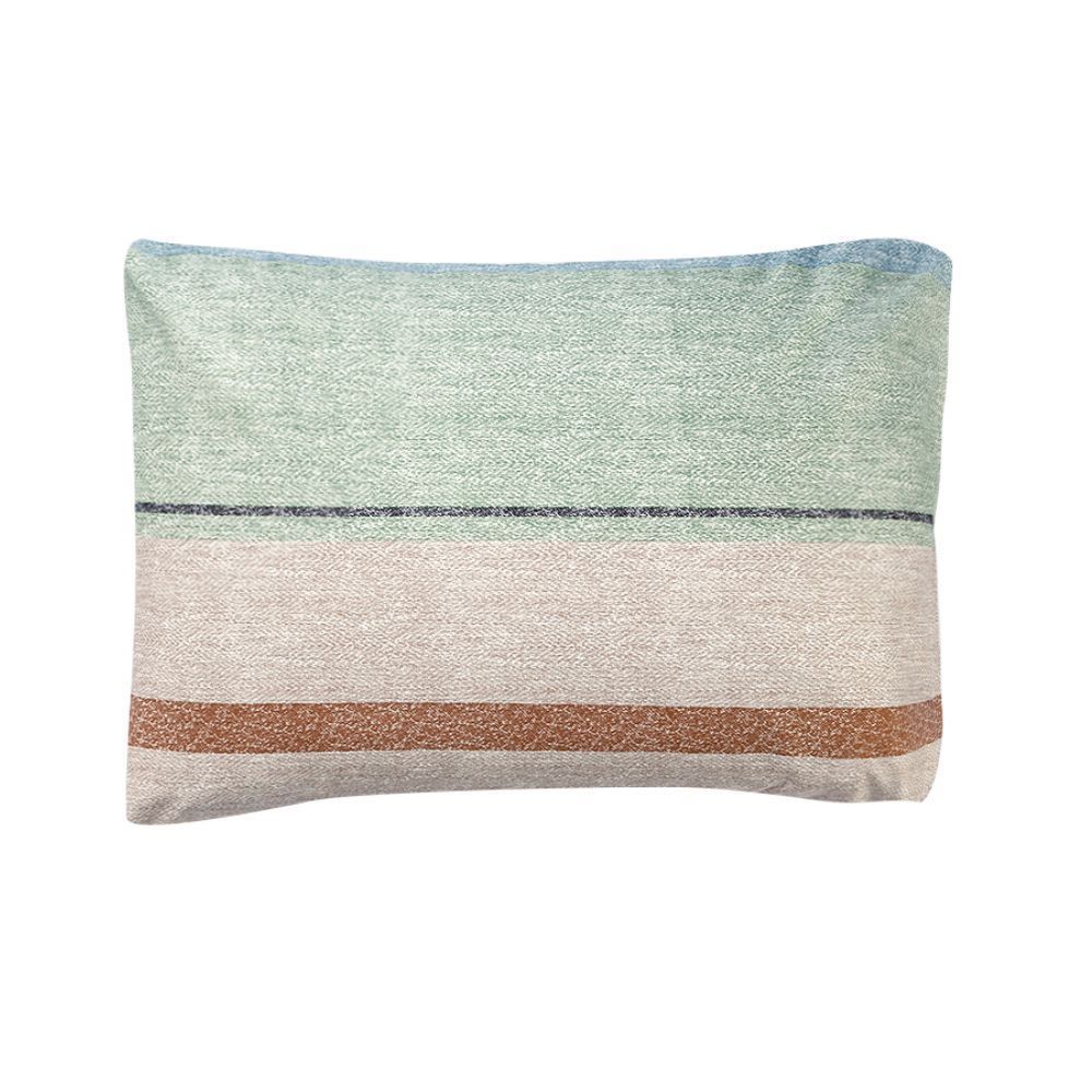 Jogo De Cama King Micropercal Havan Casa 4 Pçs - Paladio Listra Verde