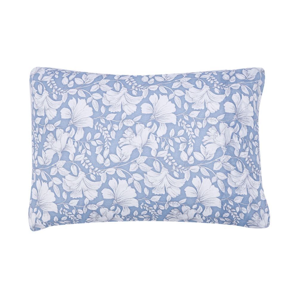 Jogo De Cama Queen 100% Algodão Royale 4 Peças - Stone Azul