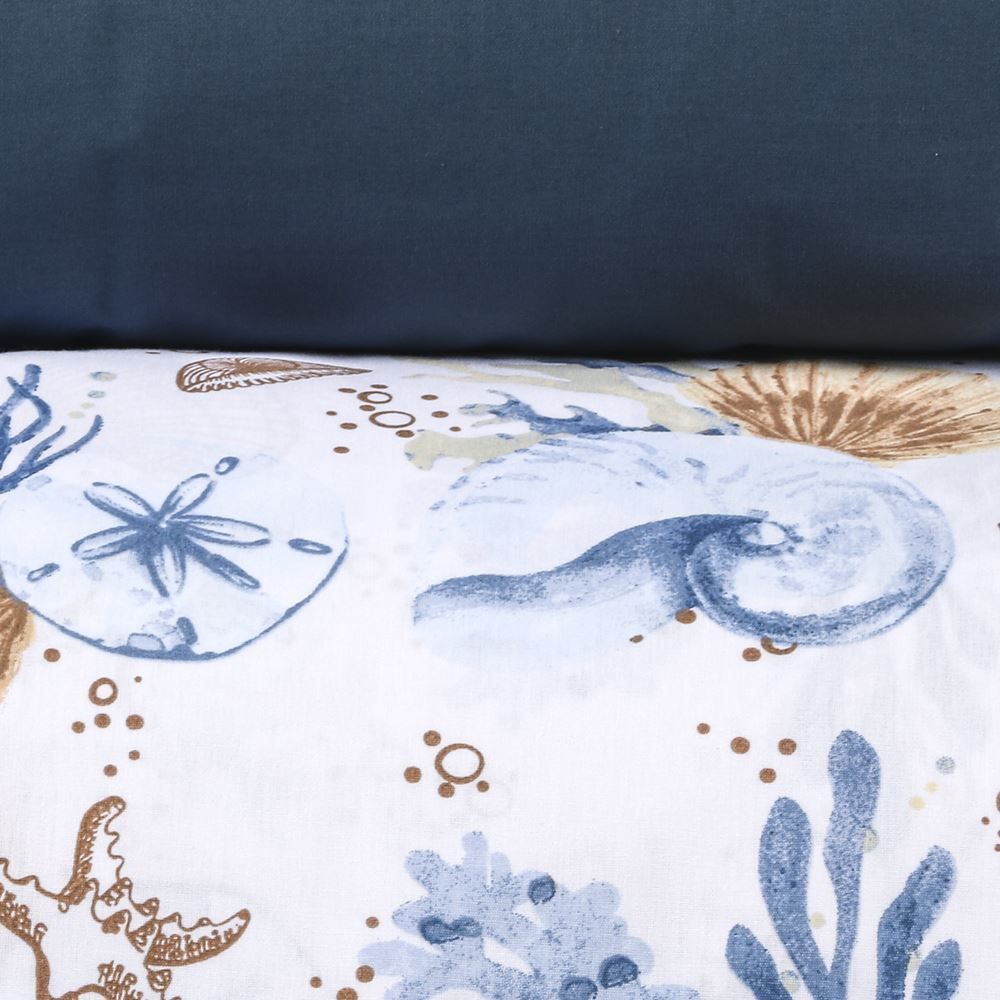 Jogo De Cama Queen Percal Buona Fortuna 4 Pçs - Acqua Azul