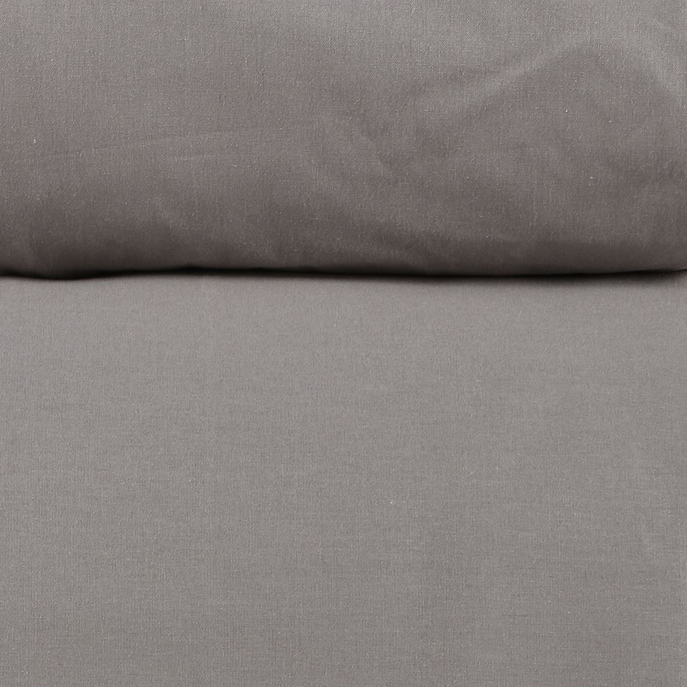 Jogo De Cama Queen Percal Buona Fortuna 4 Pçs - Cinza Prata