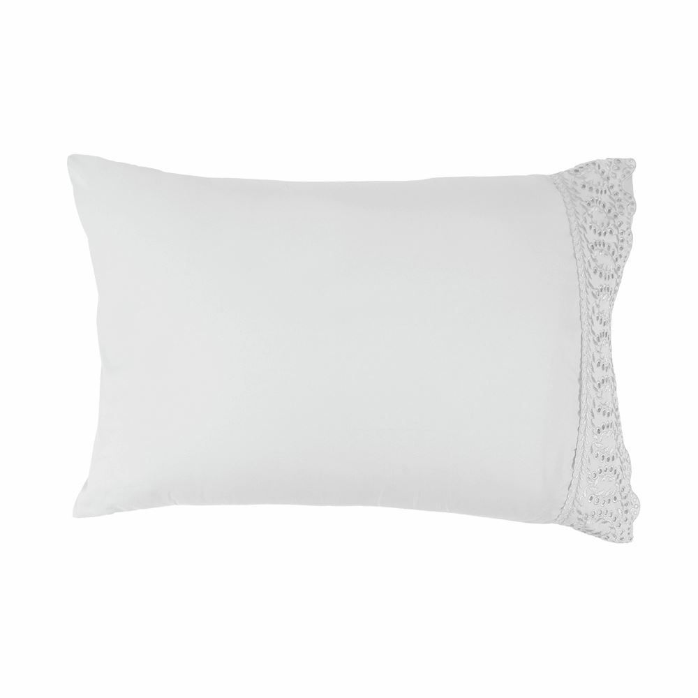 Jogo de Cama Queen com Renda Havan Casa 4 pçs - Branco