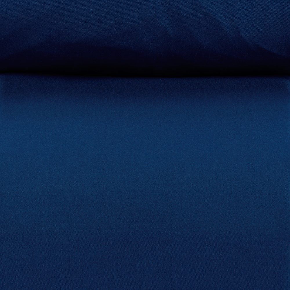 Jogo De Cama Queen Micropercal Liso Havan Casa 4 Peças - Azul Marinho 