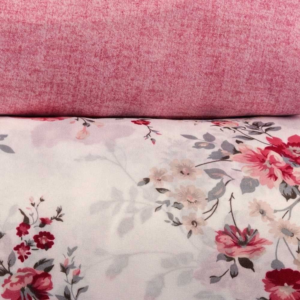 Jogo de Cama Queen Napoli Havan Casa 4 pçs  - Cecilia Rosa