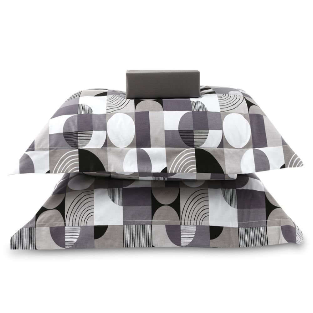 Jogo De Cama Queen Percal 200 Fios Buona Fortuna 3 Pçs - Miguel Chumbo