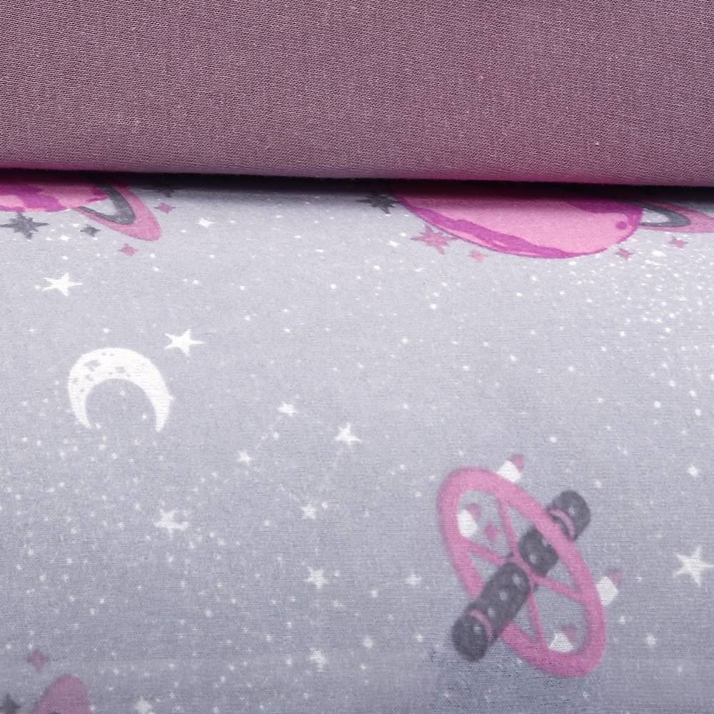 Jogo De Cama Solteiro 100% Algodão Kids Havan  - Planets 