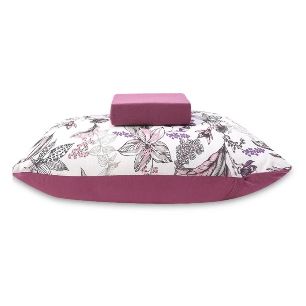 Jogo de Cama Solteiro Malha Havan Casa 2 pçs - Ivy Fúcsia