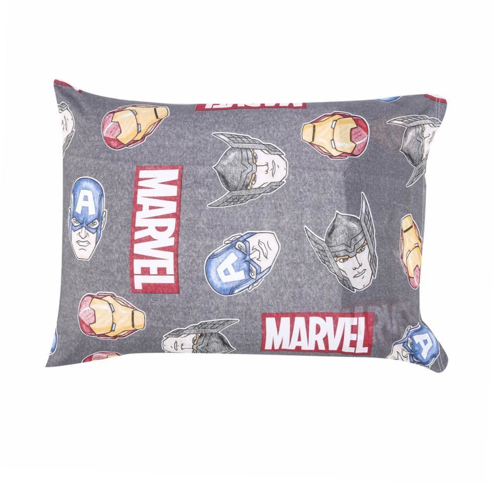 Jogo De Cama Solteiro 2 Peças Portallar - Avengers Icons