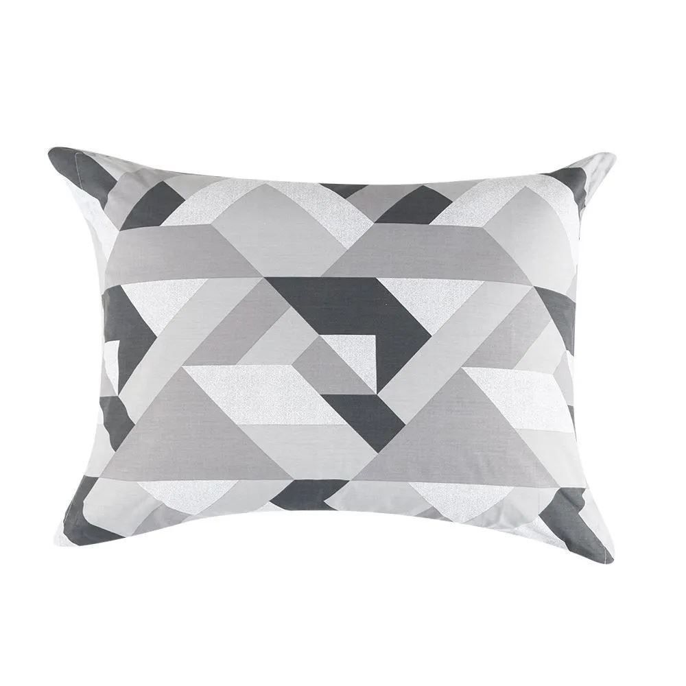 Jogo De Cama Solteiro Percal Buona Fortuna 3 Pçs - Heitor Chumbo