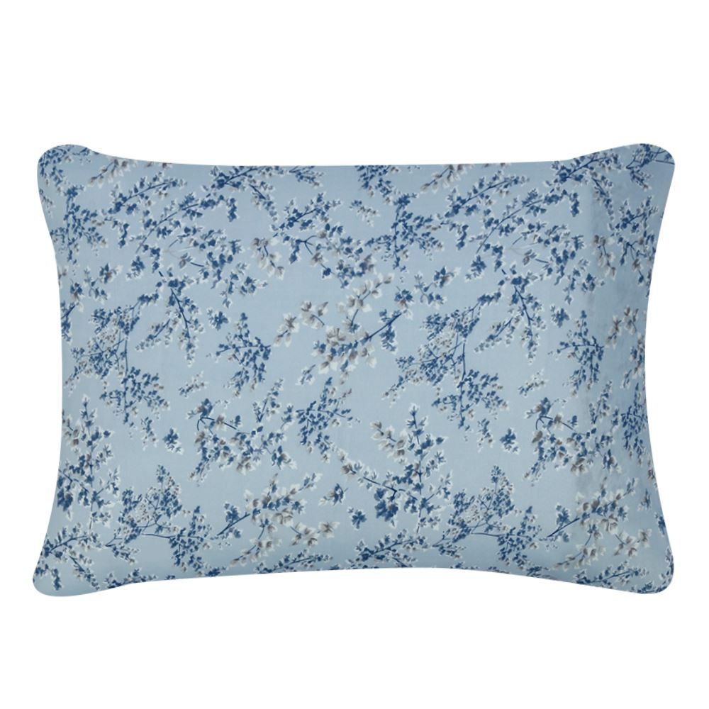 Jogo de Cama Solteiro Napoli Havan Casa 3 Peças - Charme Azul