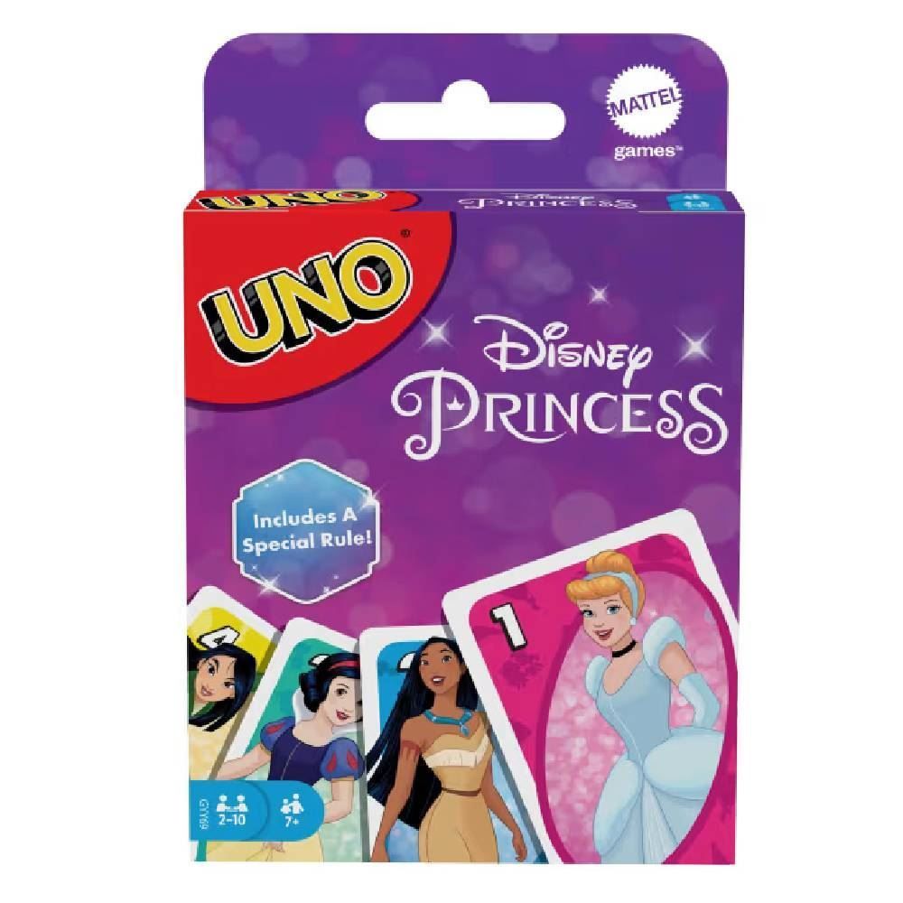 Jogo De Cartas Uno Disney Princesas Mattel - GYY69