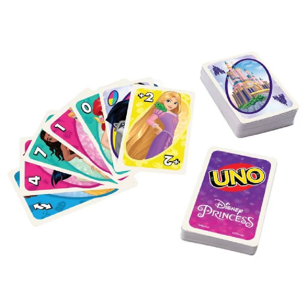 Jogo De Cartas Uno Disney Princesas Mattel - GYY69
