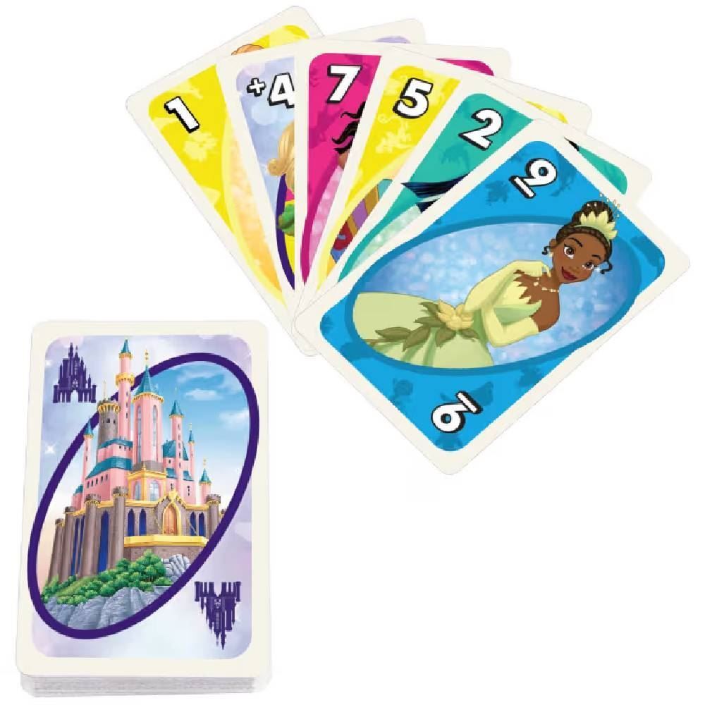 Jogo De Cartas Uno Disney Princesas Mattel - GYY69